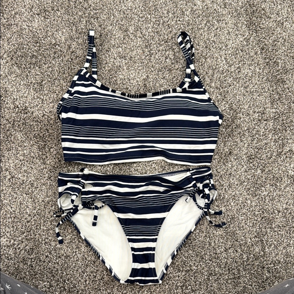 Aerie Striped Bikini Set ~ Women's Size Small